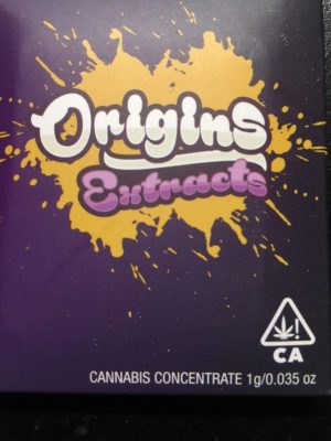ORIGINS EXTRACTS (SHATTER)