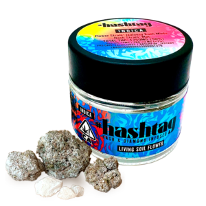 Hash & Diamond Infused Flower | 3.5g | I | El Chivo x Zour Apples.