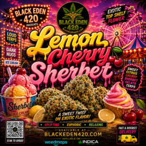 LEMON CHERRY SHERBERT